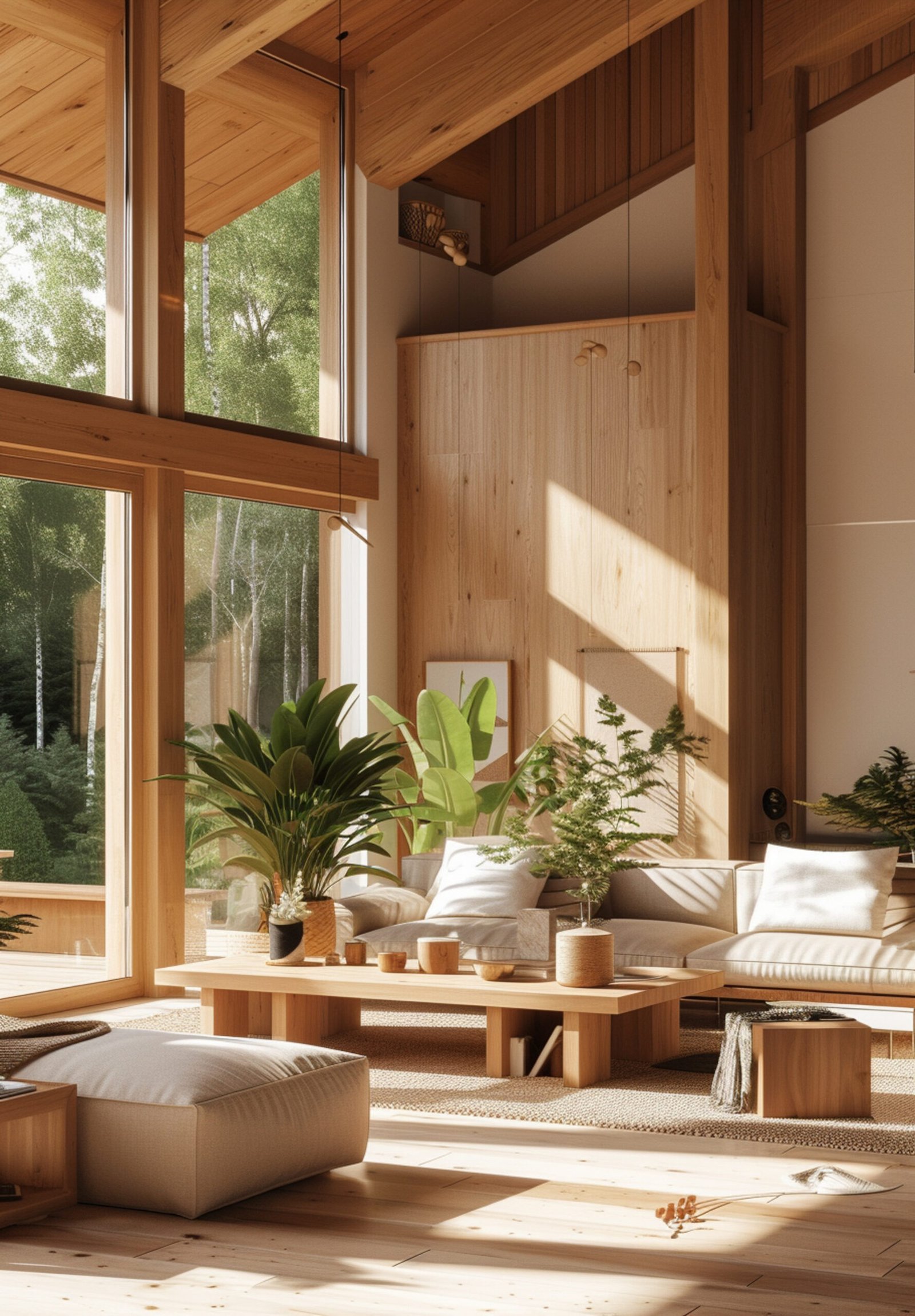 Luxury wellness interior